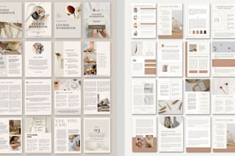 design redesign journals workbooks, KDP travel guide planner notebook with canva