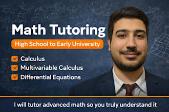 tutor you in stem subjects math physics and engineering