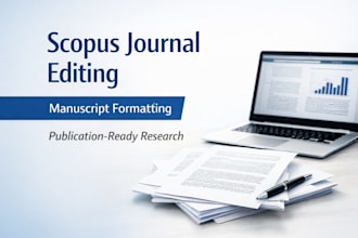 edit and format your research paper for scopus indexed journals