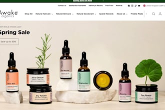 design skincare website beauty skincare shopify store lipstick cosmetics store