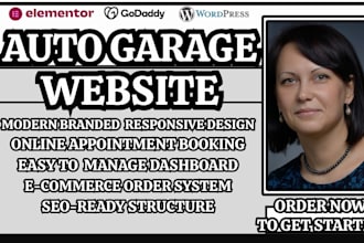 auto garage website auto repair website mechanic website website redesign