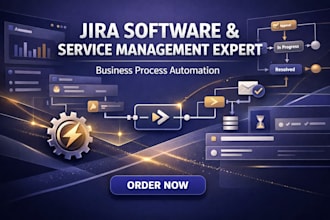 provide jira software management and business process automation