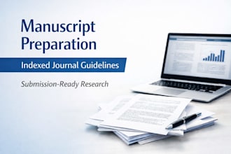 prepare your manuscript to meet indexed journal guidelines