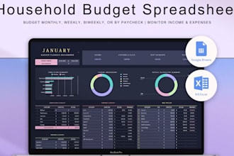 create monthly budget spreadsheet, paycheck financial spreadsheet, google sheets