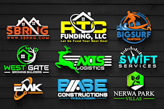 do creative logo design for online and startup business