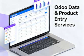 do odoo products data entry