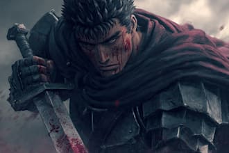 draw custom dark berserk style art in high quality