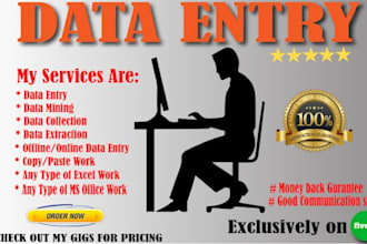 do excel data cleaning, formatting, merge, pdf to excel