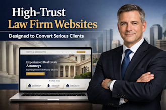 design law firm website, real estate, lawyer website attorney wordpress website