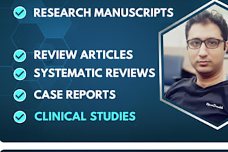 write medical research articles manuscript reports as doctor