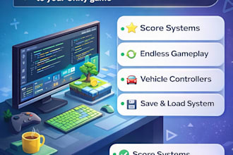 add gameplay features and systems to your unity game