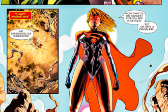design characters and comic books