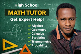 do online math tutoring at high school level