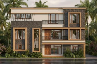 create photorealistic 3d rendering