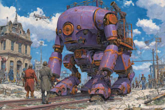 design sci fi mecha and robot concept art