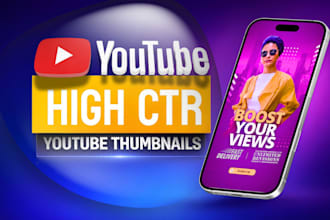 create awesome youtube thumbnail