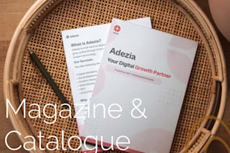 make fascinating magazine and catalog designs