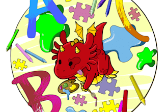draw watercolor children book, children coloring book