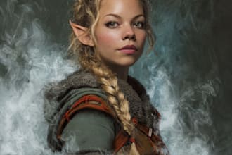 do realistic or fantasy portrait
