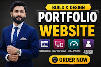 build a personal portfolio website and business website