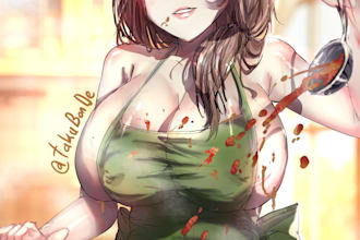 draw anime nsfw or sfw art