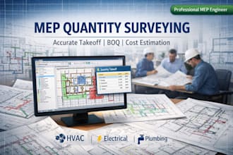 do accurate mep quantity takeoff and cost estimation for your project