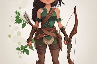 design 2d game character