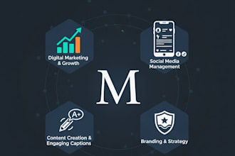 digital marketing graphics and branding for social media