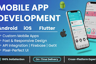 do mobile app development ios app, android and custom ai app