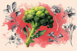 draw botanical illustration art for you