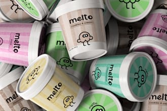 design a modern branding and visual identity