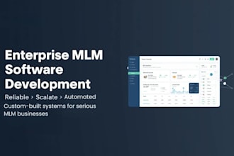 develop enterprise grade MLM software with automated commissions