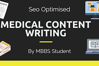 do medical content writing mbbs student