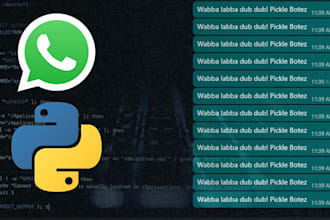 develop whatsapp social media chatbot, facebook messenger bot, instagram dm bot