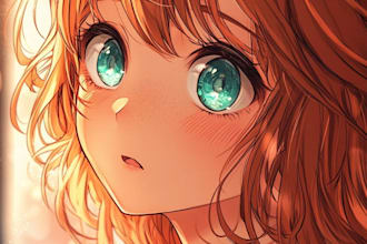 do an anime or comic character