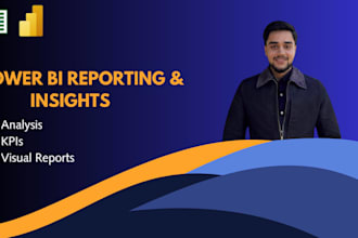 create power bi reports and interactive dashboards