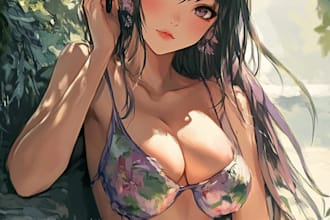 create a anime character