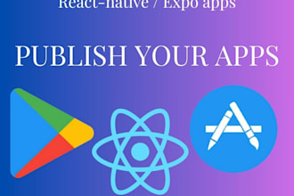 publish your react native expo apps