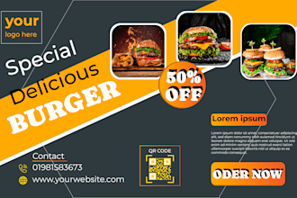 design modern social media flyer bussines id card in 6 houre