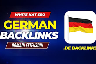 do german dofollow backlinks on high traffic, da and DR site