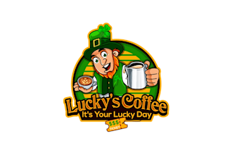 create high quality and beautiful leprechaun logo design