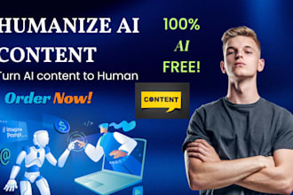 humanize ai written content for blogs and websites