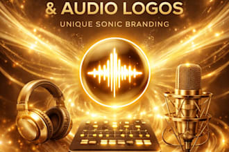 design sound effects and audio logo as unique sonic branding
