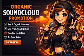 do organic soundcloud promotion ,album promo christian for soundcloud track