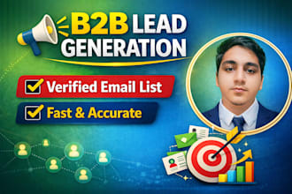 do targeted b2b lead generation and verified email list