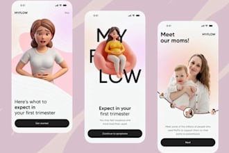 build ai pregnancy test app, ai child birth tracker app, ai period tracker app