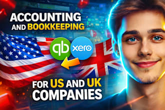 do accounting and bookkeeping for US and UK companies