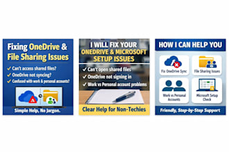 help you fix onedrive, file sharing, and microsoft setup issues