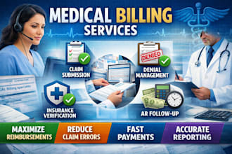 provide medical billing and revenue cycle management rcm services