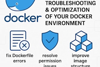 setup or troubleshoot your docker